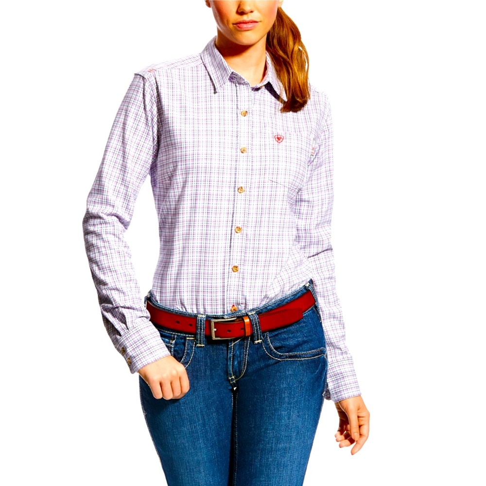 Ariat FR Womens top size Medium (pristine condition)